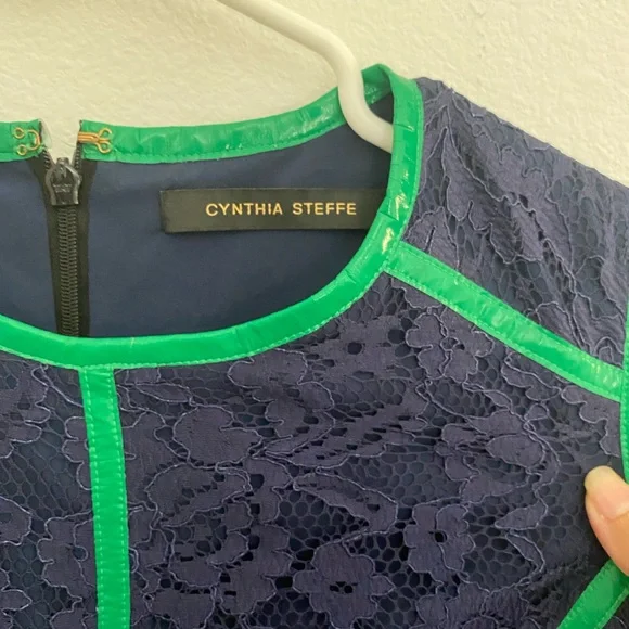 Cynthia Steffe Navy Lace Dress - Picture 3 of 3